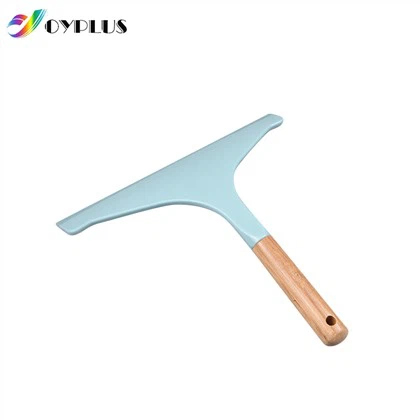 Gạt nước cửa sổ có tay cầm bằng tre