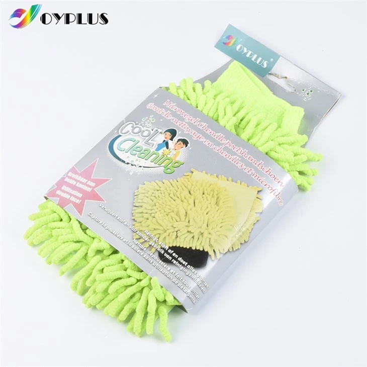 Găng tay làm sạch sợi nhỏ cho ô tô